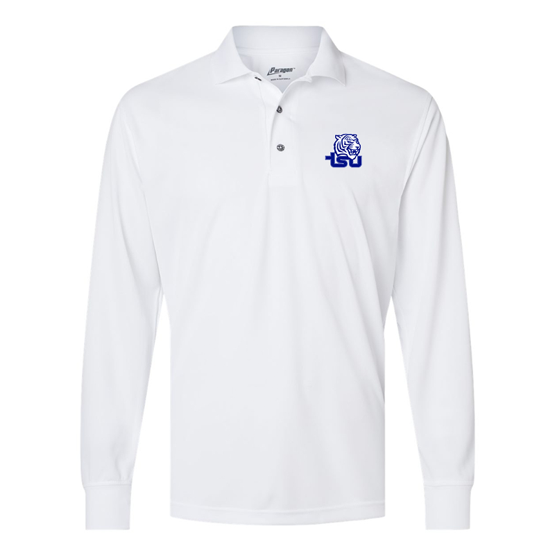 Men's  Tennessee State Tigers Paragon Prescott Long Sleeve Polo